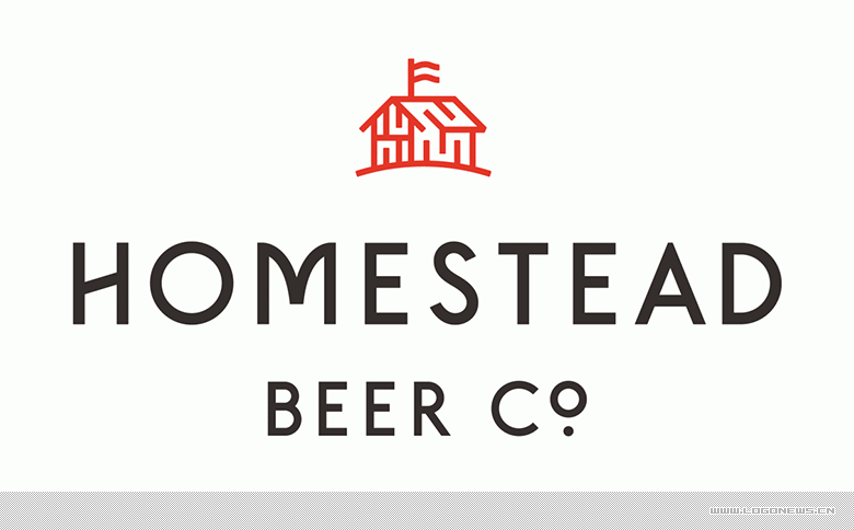 美国Homestead啤酒正式启用新的品牌LOGO设计